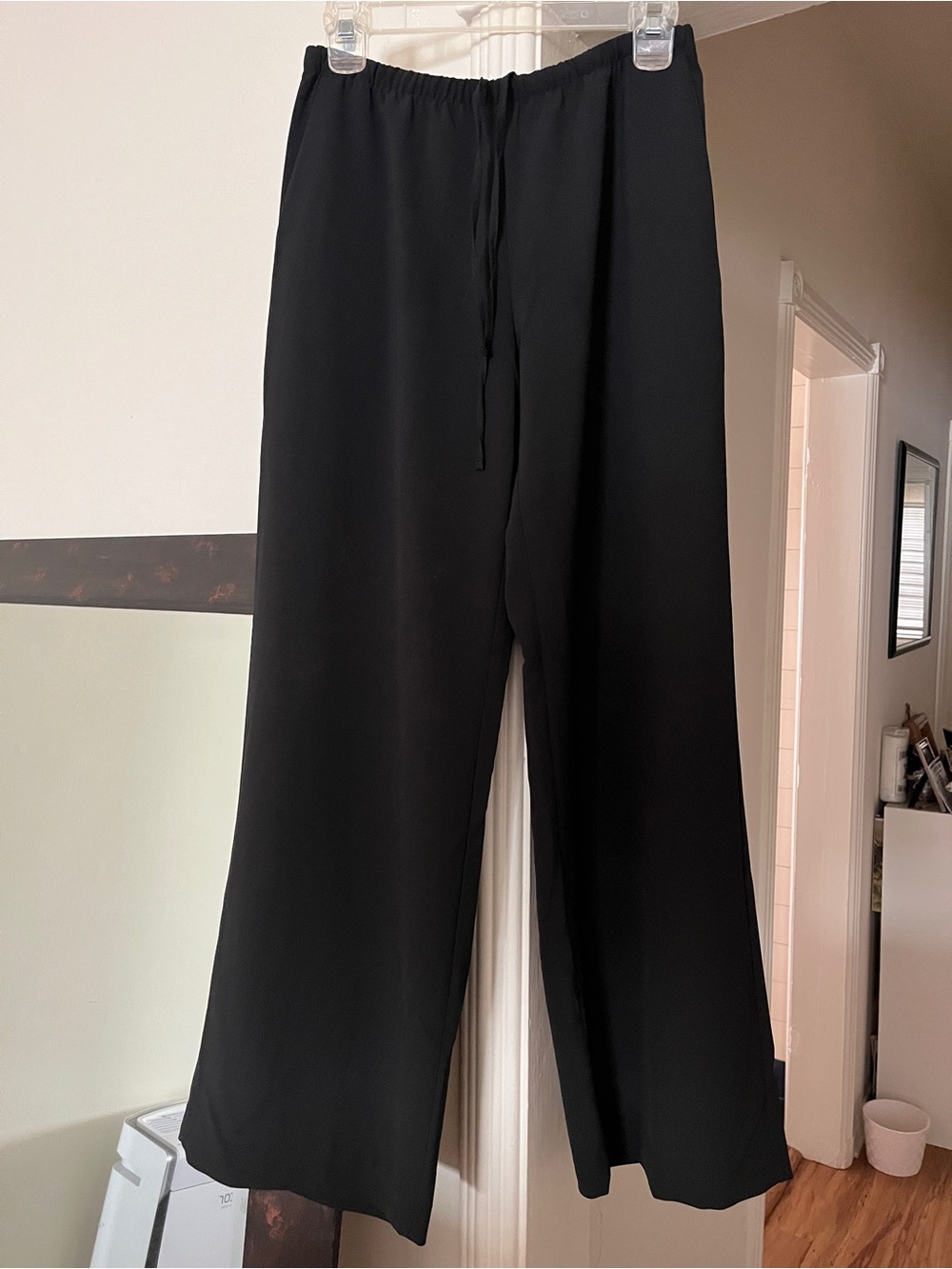 Gap Easy Wide-Leg Pants Black Size XS Like New